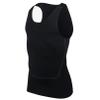 renvena Men's Quick Dry Rash Guard Vest Sleeveless Swim Shirts Fitness Gym Tank Top Beach Swimwear Black XX-Large view 1