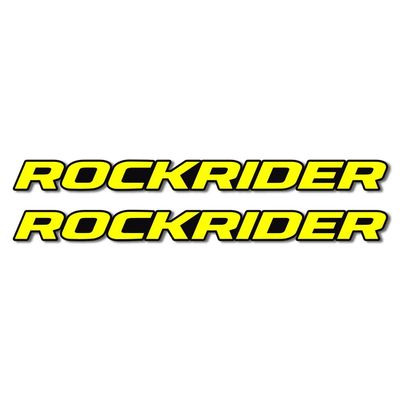 Stickers compatible with Rockrider bike frame