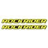 Stickers compatible with Rockrider bike frame view 1