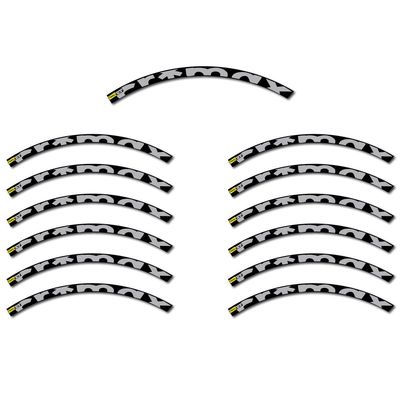 Stickers compatible with Mavic Crossmax SLX MTB 29' bike rim