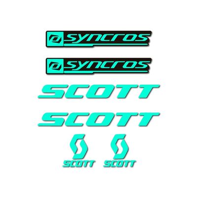 Syncros Scott Mint Compatible Bike Frame Stickers