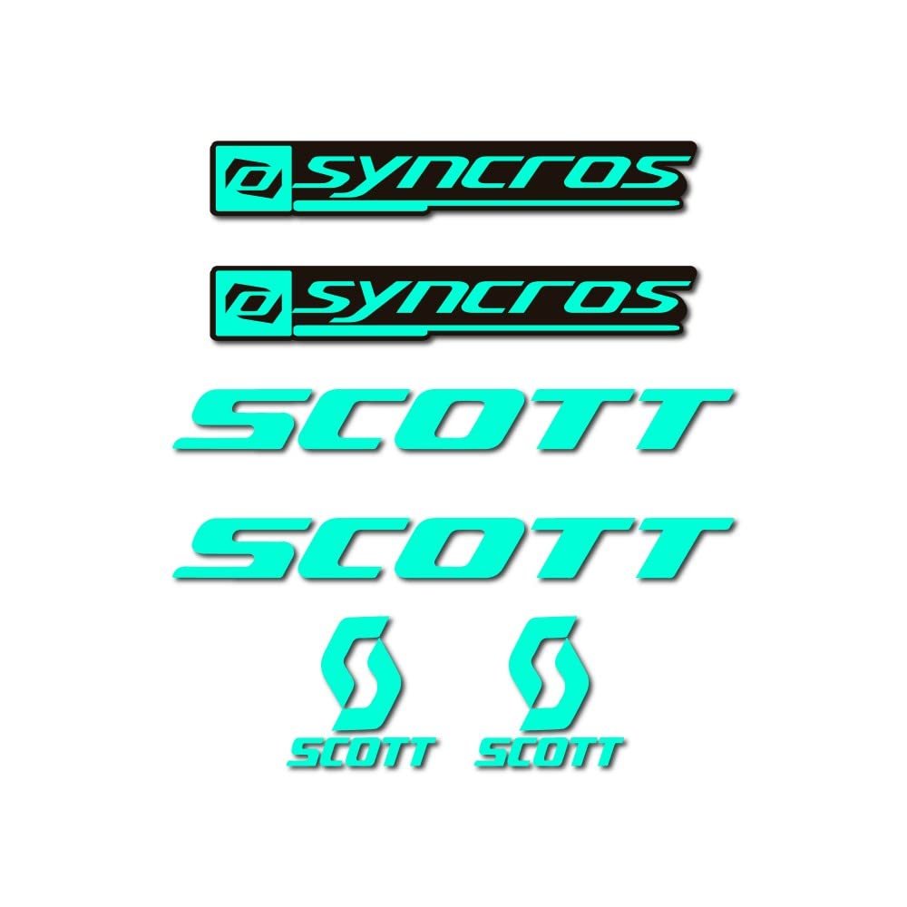 Syncros Scott Mint Compatible Bike Frame Stickers