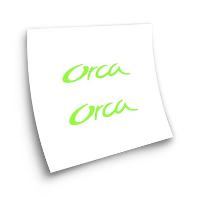 Orbea Orca Logo Bike Compatible Stickers