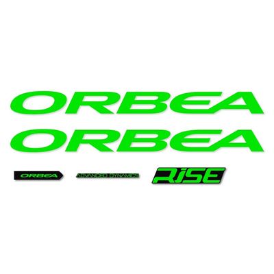 Stickers compatible with Orbea Rise advanced dynamics bike frame