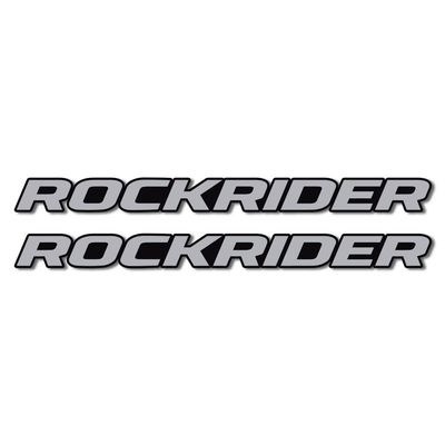 Stickers compatible with Rockrider bike frame