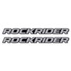 Stickers compatible with Rockrider bike frame view 1