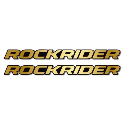 Stickers compatible with Rockrider bike frame
