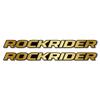 Stickers compatible with Rockrider bike frame view 1