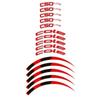STAR SAM Stickers Compatible with road bike rim Cole Titan C50 Lite 50mm Red 1 CMT