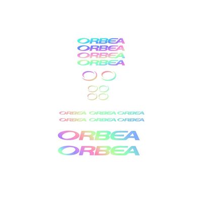 Stickers compatible with bicycle frame orbea mod-18