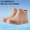 Hbeylia Short Rain Boots Waterproof Garden Shoes Anti Slipping Platform Lightweight Rainboots Rubber Mid Calf Muck Mud Boots Outdoor Work Gardening Boots For Women view 3