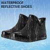Hbeylia Short Rain Boots Waterproof Garden Shoes Anti Slipping Platform Lightweight Rainboots Rubber Mid Calf Muck Mud Boots Outdoor Work Gardening Boots for Women view 3