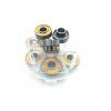 KOVNOVI 8PCS 608 Ceramic Ball Skateboard Bearing 8x22x12.6mm Integrated Spacer Bearing for Longboard Drift Danceboard Spacer 608 DINGGUANGHE (Color : Yellow) view 1