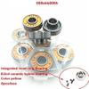 KOVNOVI 8PCS 608 Ceramic Ball Skateboard Bearing 8x22x12.6mm Integrated Spacer Bearing for Longboard Drift Danceboard Spacer 608 DINGGUANGHE (Color : Yellow) view 3