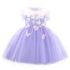 Baby Girls Birthday Party Dress Infant Wedding Flower Girl Ruffled Pageant Dress Toddler Embroidered Butterfly Tulle Tutu Dresses view 1