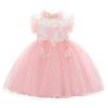 Baby Girls Birthday Party Dress Infant Wedding Flower Girl Ruffled Pageant Dress Toddler Embroidered Butterfly Tulle Tutu Dresses view 1