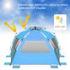 Oileus XX-Large Beach Tent Sun Shelter for 5-6 Person Portable Sun Shade Instant Pop Up Tent for Beach with Carrying Bag, Stakes, 6 Sand Pockets, Anti UV for Fishing Hiking Camping Blue view 4