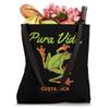 Pura Vida Frog Costa Rica Lover Beach Vibes Vacation Travel Tote Bag view 4