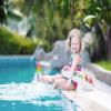 Prsca Kids Swim Fins,Short Youth Fins Swimming Flippers,Swim Training Fins for Lap Swimming,for Children Girls Boys Beginners view 4