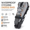 Lixada Bike Saddle Bag 10L Large Capacity Waterproof Mountain Road MTB Bicycle Bike Cycling Tail Bag Storage Pack Bicycle Under Seat Bag view 2