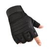 XIXIDIAN Fingerless Cycling Gloves Breathable Protective for Road Mountaion Bike MTB Riding (Color : Black, Size : X-Large) view 1