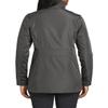 JustBlanks Womens Fuul-Zip Long Sleeves Water Resistance Collective Insulated Jacket - Graphite - XS view 2