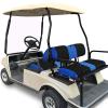 YUWEIDG0769 4 Passenger Golf Cart Seat Covers for Club Car DS Golf Carts OME Ordinary Seats, DS Golf Cart Seat Cover Front and Rear/Back, Washable Seat Cover view 3