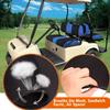 YUWEIDG0769 4 Passenger Golf Cart Seat Covers for Club Car DS Golf Carts OME Ordinary Seats, DS Golf Cart Seat Cover Front and Rear/Back, Washable Seat Cover view 4