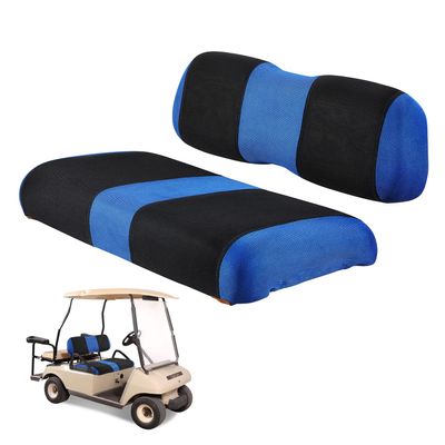 YUWEIDG0769 Golf Cart Front Seat Cover Kit, Fit for Club Car DS OEM Ordinary Seat Cushion, No Need to Use Gun Nails, Golf Cart Washable Seat Cover, Cool in Summer and Warm in Winter