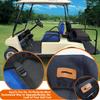 YUWEIDG0769 Golf Cart Front Seat Cover Kit, Fit for Club Car DS OEM Ordinary Seat Cushion, No Need to Use Gun Nails, Golf Cart Washable Seat Cover, Cool in Summer and Warm in Winter view 4