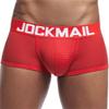 JOCKMAIL Mesh Low Waist Men's Underwear Boxers - Red, L view 2