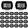 Weewooday Pedometer for Walking Steps and Miles Simple Pedometer Clip on with Large Digital Display Portable LCD Step Counter Bulk Gift for Women Men Adults(8 Pieces) view 1