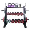Dumbbell Rack 3 Tier, Home Gym Workout Storage Rack Olympic, Multifunctional Weight Rack for Dumbbells Kettlebells and Plates view 2