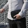 FAJIA Family Travel Passport Wallet Document Organizer Passport Holder Purse with Zipper view 4