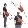 52" Traditional Recurve Bow Set for Adults Beginners and Youth with PU Quiver and 3 Pcs Carbon Arrows Handmade Horsebow 20-50lbs for Archery Practice Hunting LARP Cosplay Right/Left Hand (20 lbs) view 3