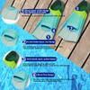 Prsca Kids Swim Fins,Short Youth Fins Swimming Flippers,Swim Training Fins for Lap Swimming,for Children Girls Boys Beginners view 2