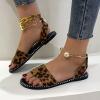 2 Strap Sandals Women Casual Breathable Sandals Fashion Flats Women's Slip-on Shoes Women's Sandals Women (Brown, 7.5) view 2