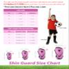 Shin Guards Soccer Kids Youth, CE Certified Airsfish Shin Pads Protection Gear for 2-18 Years Old Boys Girls Teenagers High Impact Resistant Breathable Comfortable 1 Pair 4 Sizes (XX-Small, Pink) view 2
