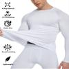4 Pack Compression Shirts for Men Long Sleeve Athletic Cold Weather Base Layer Undershirt Gear T Shirt for Workout L view 3