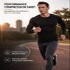 4 Pack Men's Compression Shirt Long Sleeve T Shirt Undershirt Baselayer S view 3