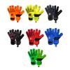 ONEKEEPER Vector Junior Goalkeeper Gloves  with Finger Protection/Removable Fingersaves  Soccer Goalie Gloves for Kids & Youth  3.5mm Semi-Pro Latex (Sizes 3-7) (Fluo Orange Size 4) view 2