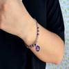 From the Heart LSU Tigers Ivy Stretch Bracelet Silver Jewelry Gift view 2