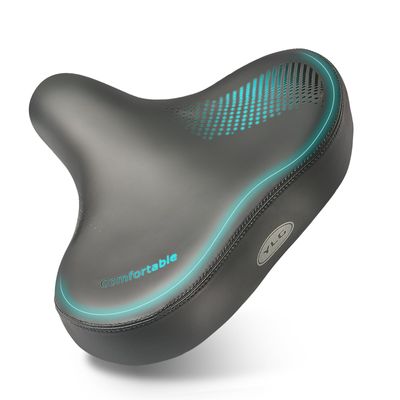 YLG Oversized Bike Seat Compatible with Peloton - Extra Wide Comfort Foam Saddle for Women & Men, Waterproof Shock Absorbing Replacement for Peloton Bike & Bike+