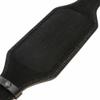 100% Top-Grain Leather 10mm Thick 6 Wide to 2.5 Taper Heavy-Duty Dual Prong Weightlifting Belt for Men and Women made + 24" Gray Weightlifting Straps (Small) view 4