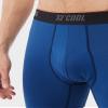 32 Degrees Mens Cool Active Boxer Brief | Anti-Odor | Moisture Wicking | Elastic Waistband | Functional Fly, Emotion Blue, Large view 3