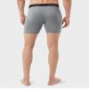 32 Degrees Mens Cool Active Boxer Brief | Anti-Odor | Moisture Wicking | Elastic Waistband | Functional Fly, Cool Grey, XX-Large view 4