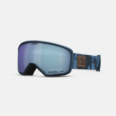 Giro Women's and Youth Millie Ski and Snowboard Goggles - Ano Harbor Blue Cloud Dust Strap with Vivid Royal Lens