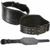 100% Top-Grain Leather 10mm Thick 6 Wide to 2.5 Taper Heavy-Duty Dual Prong Weightlifting Belt for Men and Women + 24" Military Green Weightlifting Straps (Large) view 2