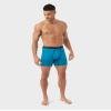 32 Degrees Mens Cool Active Boxer Brief | Anti-Odor | Moisture Wicking | Elastic Waistband | Functional Fly, Neon Blue, Large view 2