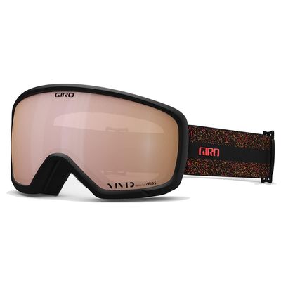 Giro Millie Ski Goggles - Snowboard Goggles for Women & Youth - Tiger Lily/Monarch Orange Expedition Strap with Vivid Rose Gold Lens